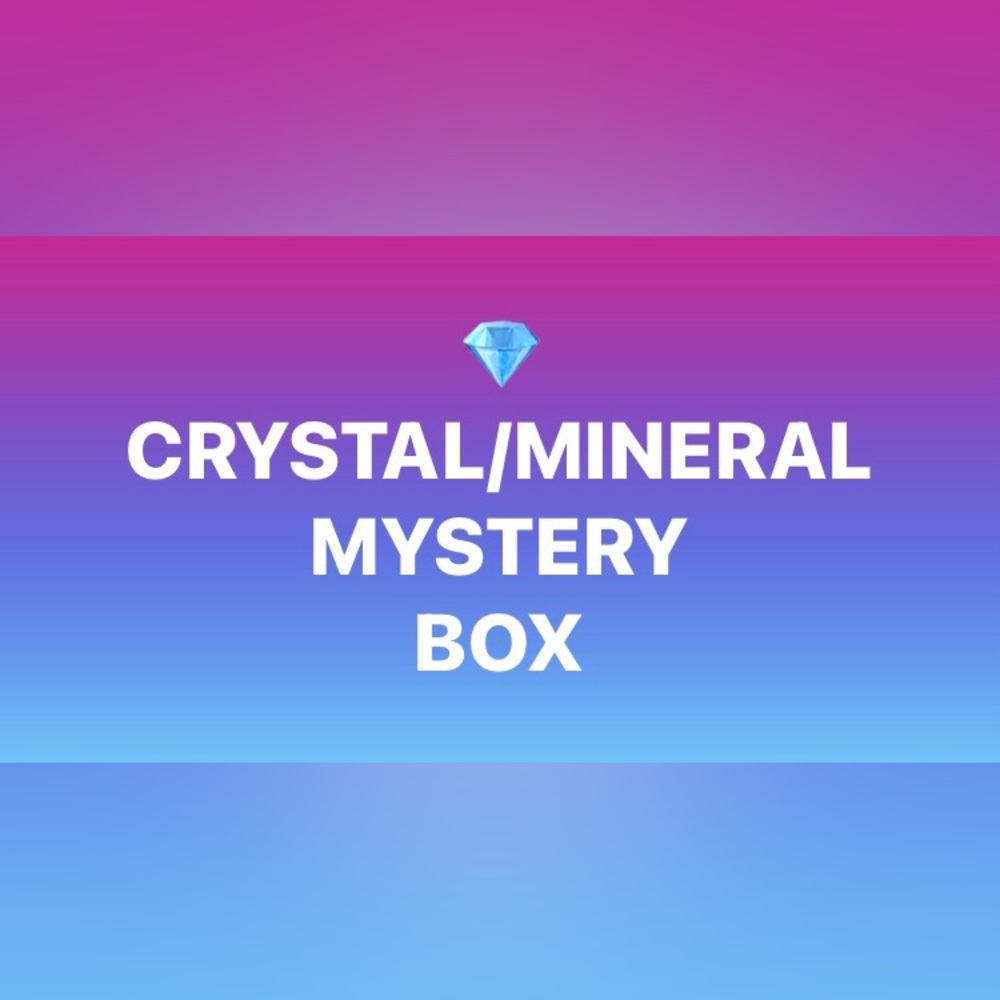 🎉 SURPRISE🎉 Crystal/Mineral Mystery Box💎